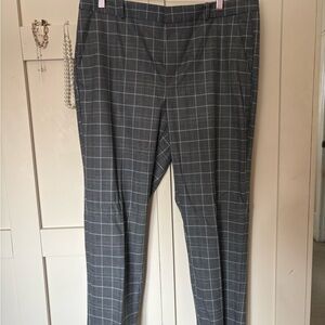 Banana Republic Gray and Black AVERY PantS